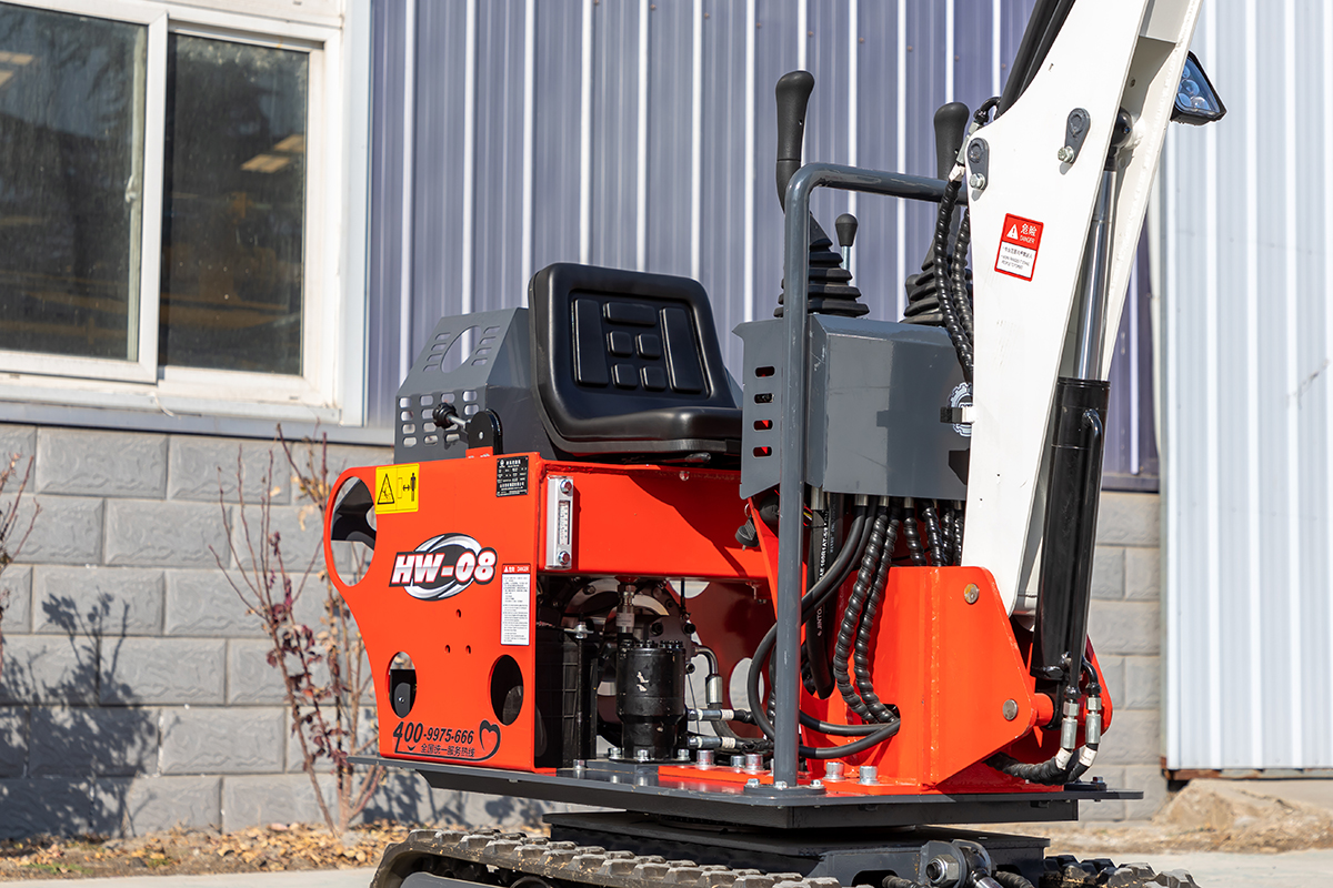 HW-08小型挖掘機(jī)