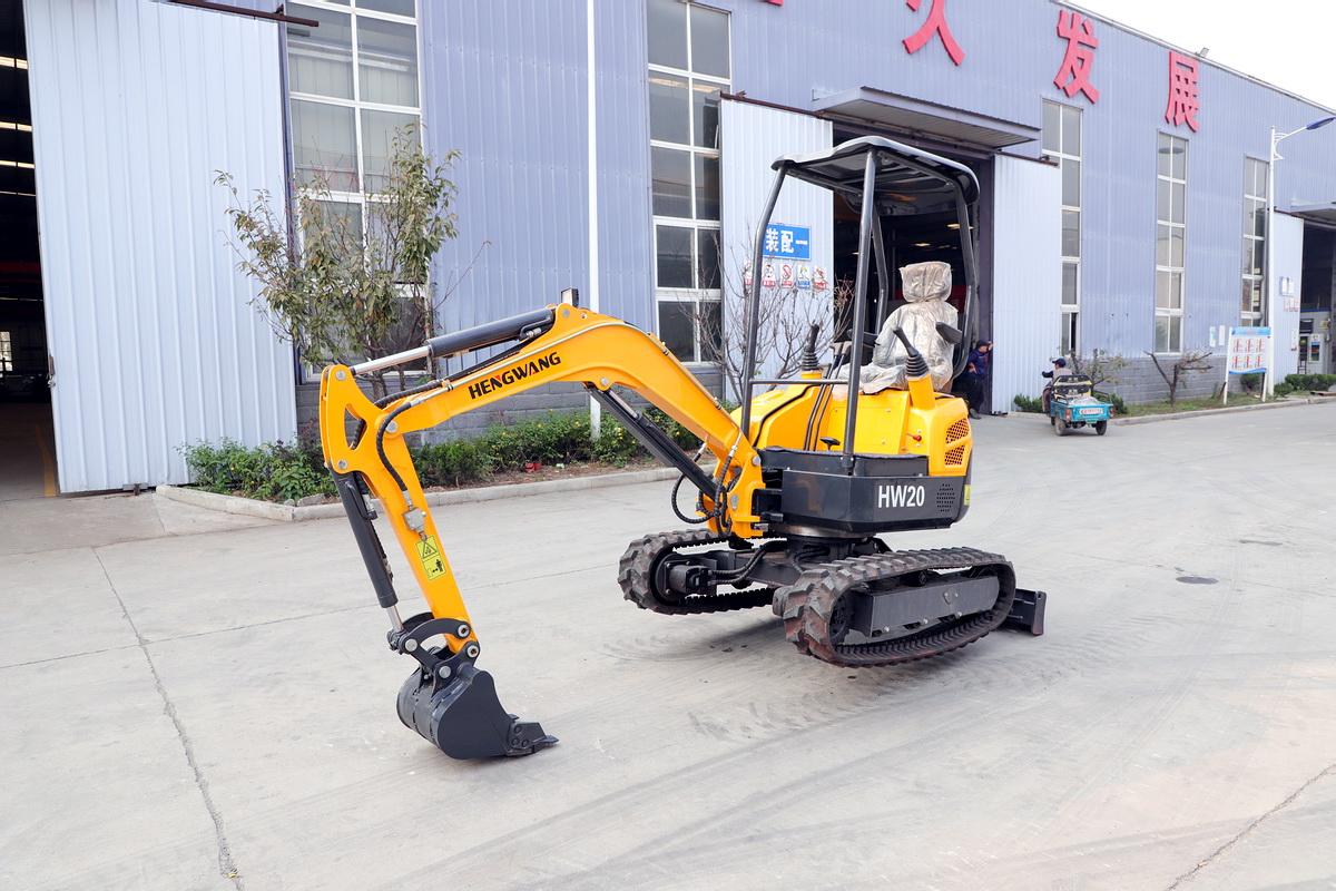 HW-20無尾小型挖掘機