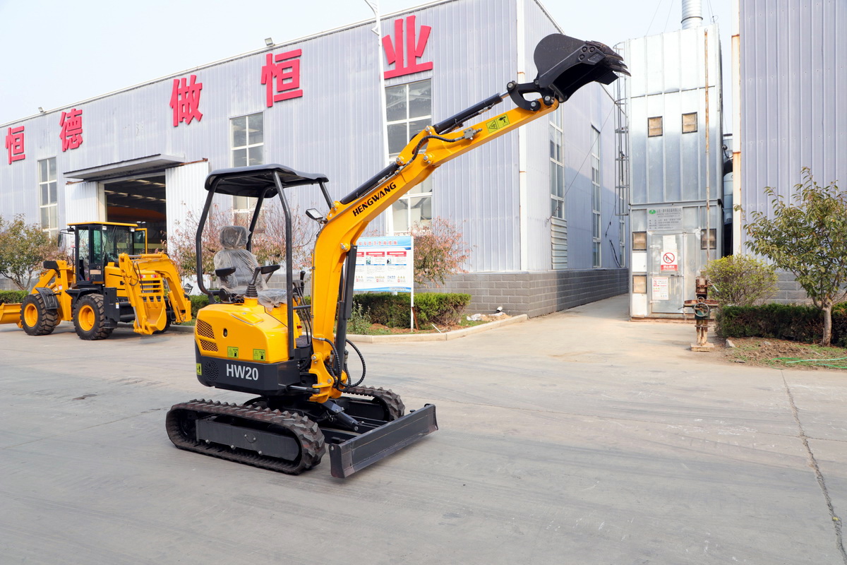 HW-20無尾小型挖掘機