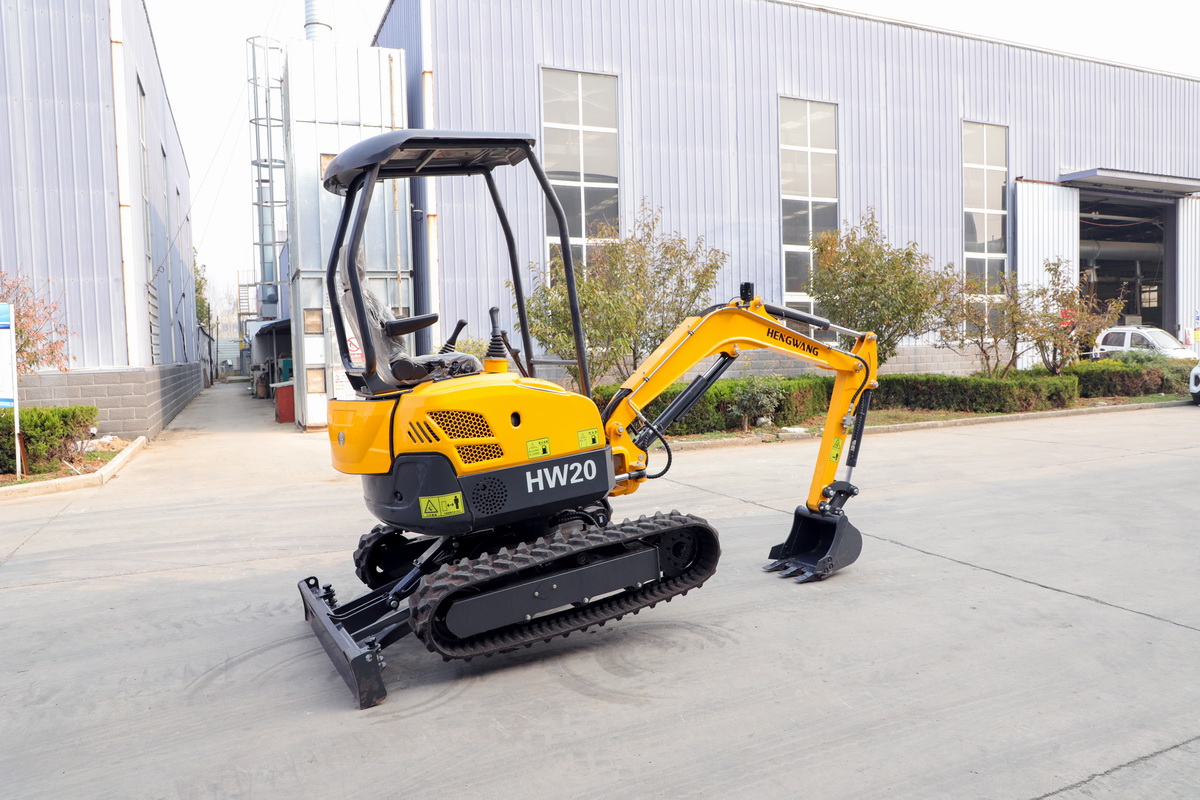 HW-20無尾小型挖掘機